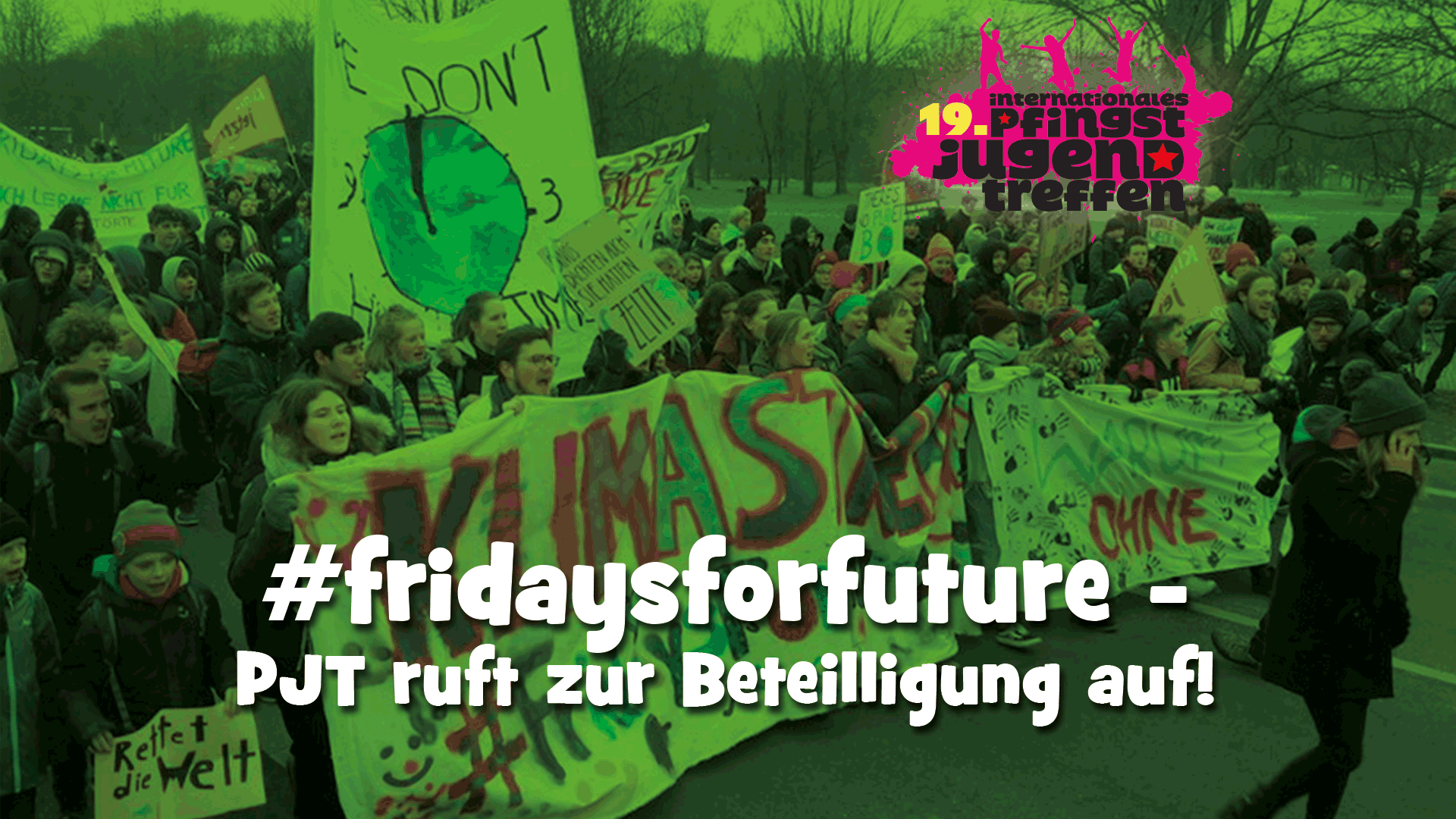 #FridaysForFuture : Pfingstjugendtreffen solidarisch!