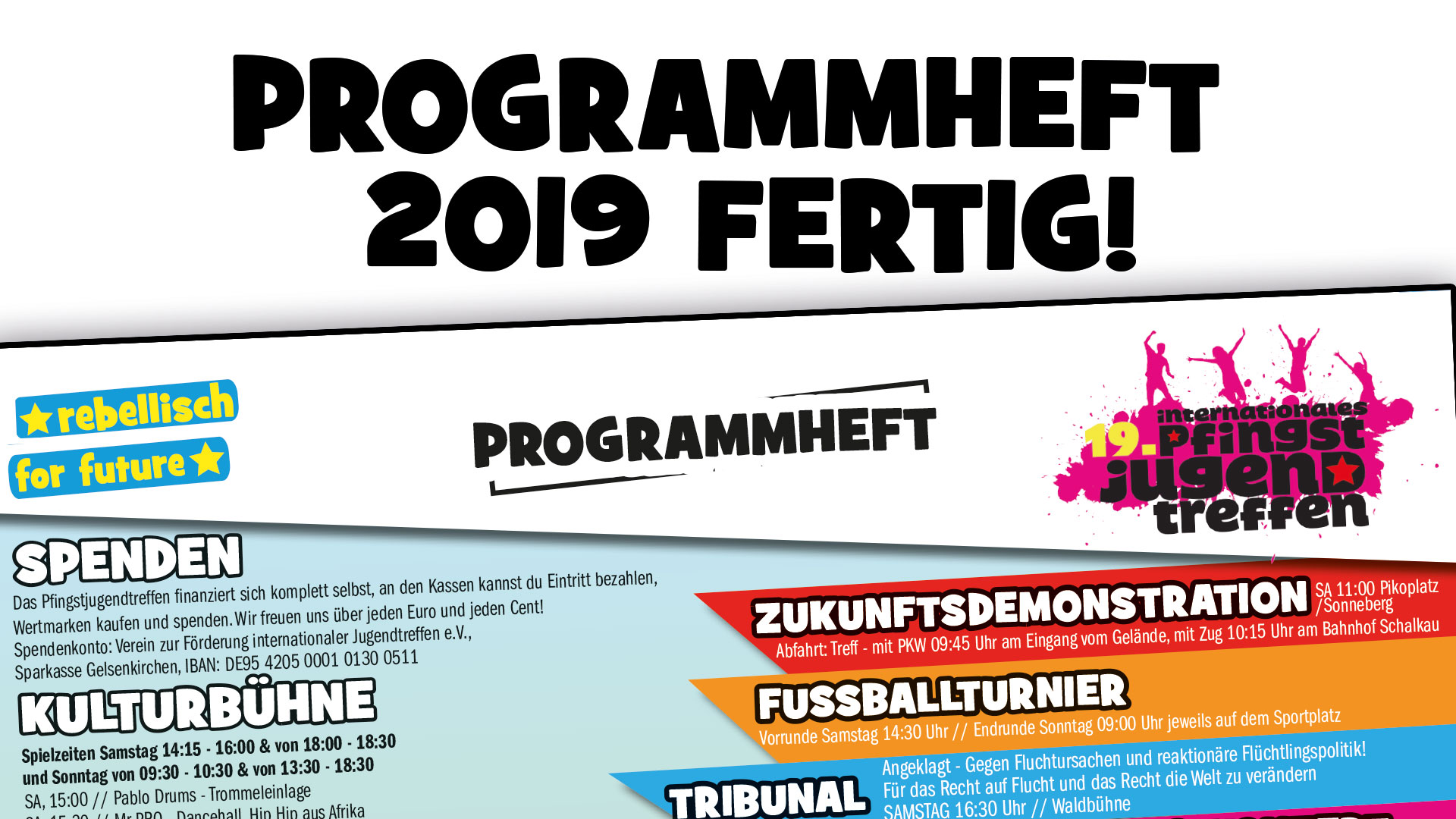 Programm(heft) 2019 fertig!