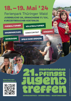 Immer dabei: Spendendose, Mitmachlisten, Flyer und Plakate