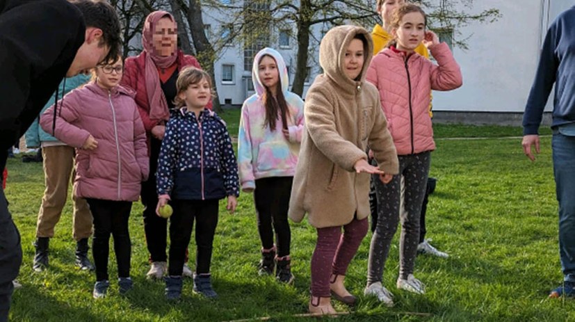 Düsseldorf: Spiele ohne Grenzen Training mitten im Wohngebiet