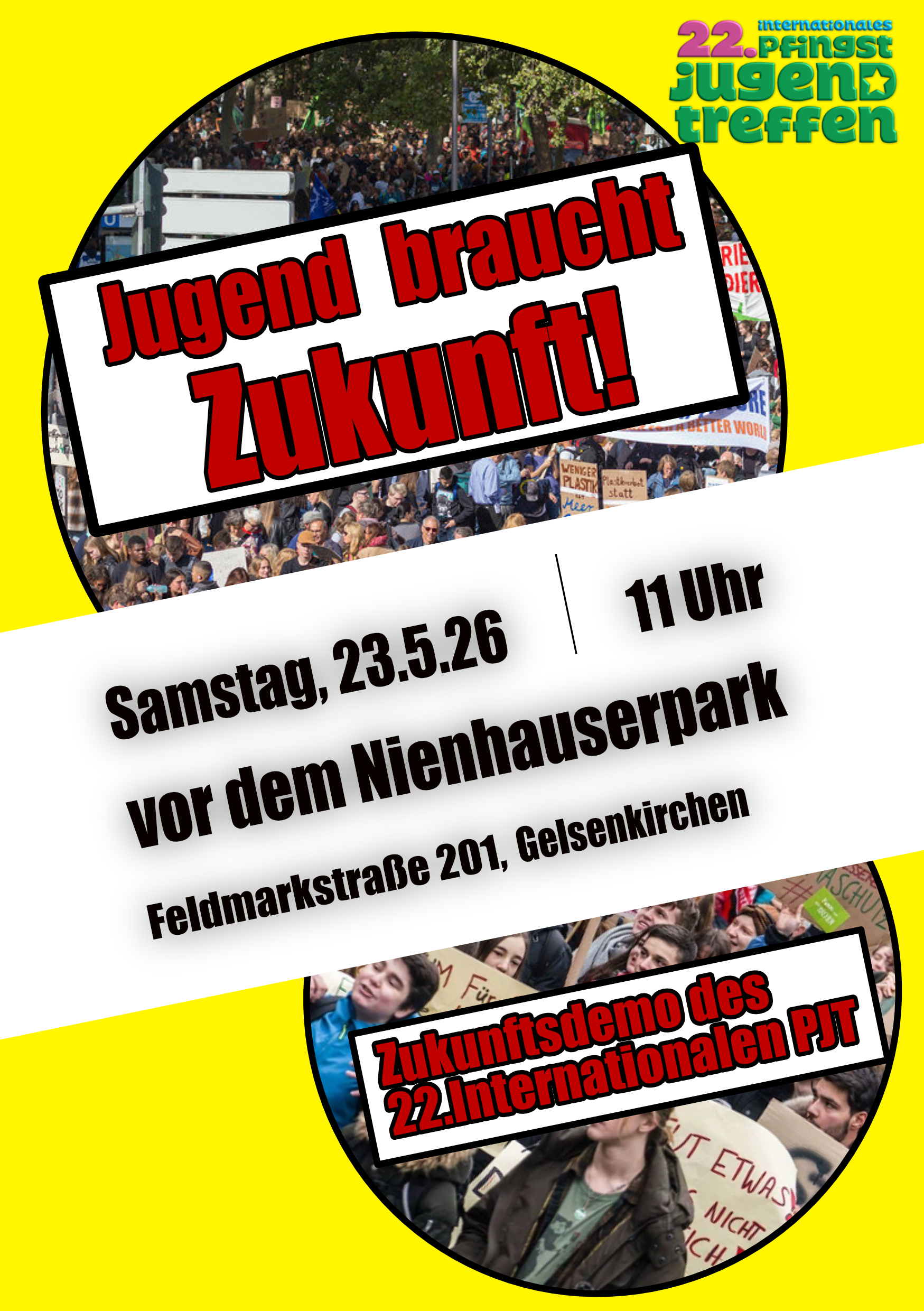 Jugend braucht Zukunft – Kommt zur Zukunftsdemo!